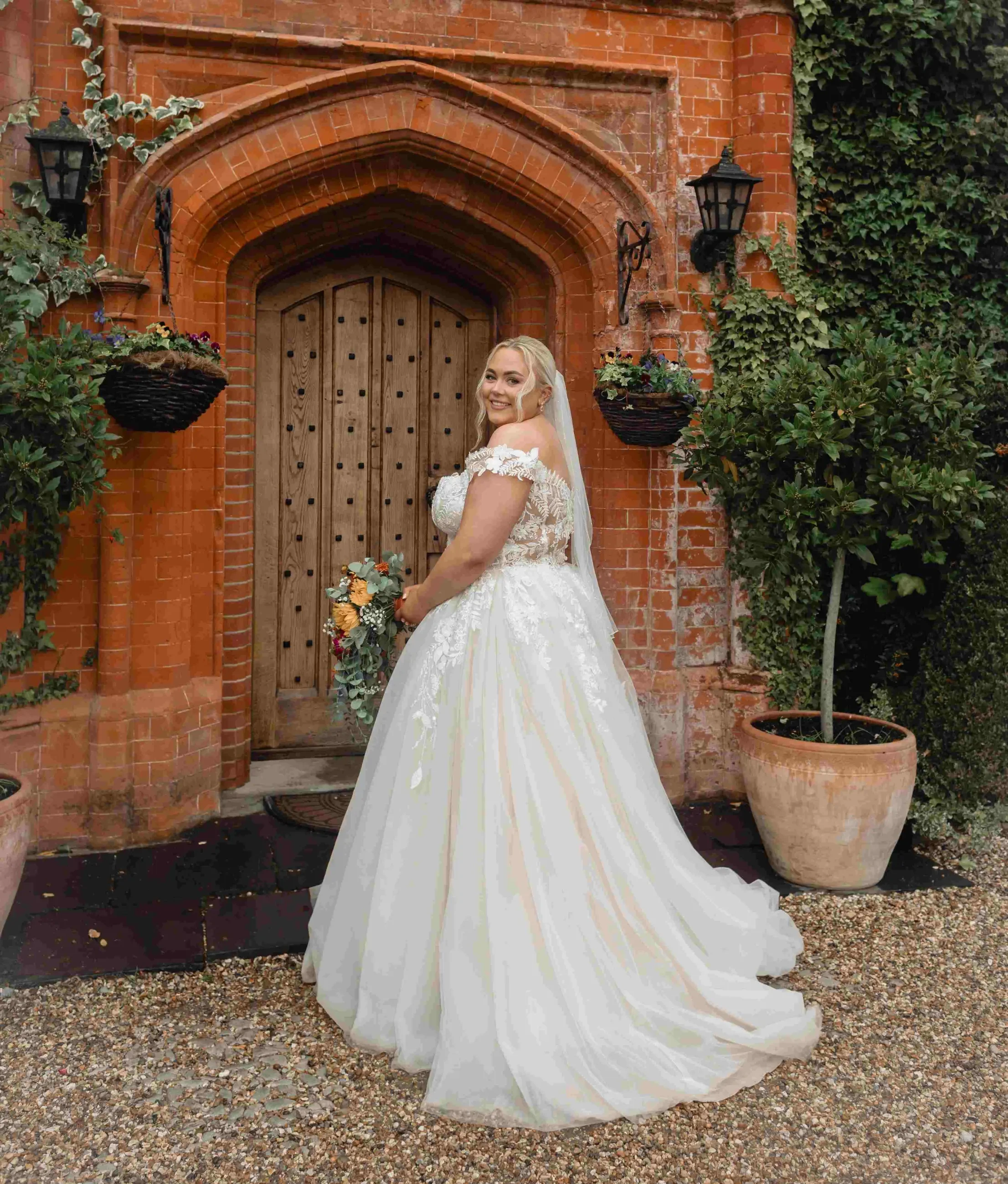 Shades of White Real Bride Image of Zoey