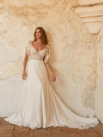 Maggie Sottero Primrose #0 default All Ivory (gown with Ivory Illusion) (pictured) thumbnail