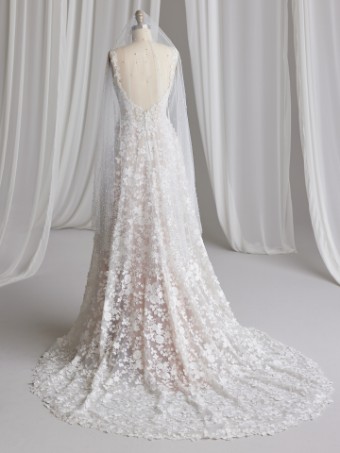 Maggie Sottero LADONNA #5 default Ivory (gown with Natural Illusion) thumbnail