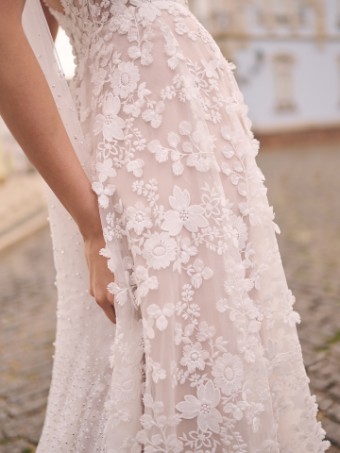 Maggie Sottero LADONNA #2 Ivory (gown with Natural Illusion) thumbnail
