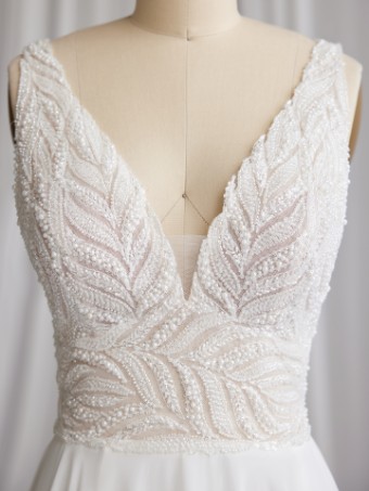 Maggie Sottero MAURELLE #6 default All Ivory (gown with Ivory Illusion) thumbnail