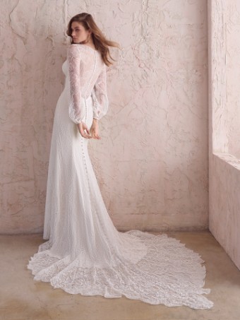 Maggie Sottero JEANETTE #5 default All Ivory (gown with Ivory Illusion) thumbnail