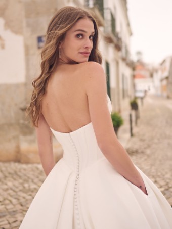 Maggie Sottero DERRICK #2 Ivory (gown with Natural Illusion) thumbnail