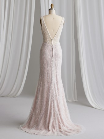 Maggie Sottero JORDAN #2 All Ivory (gown with Ivory Illusion) thumbnail