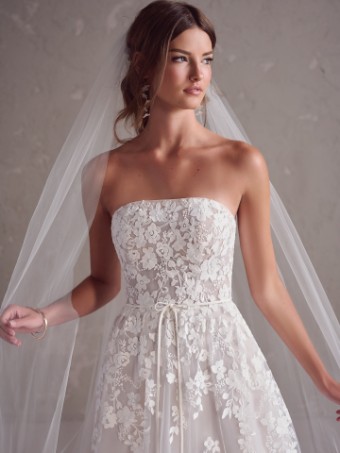 Maggie Sottero AVALON #0 default All Ivory (gown with Ivory Illusion) thumbnail