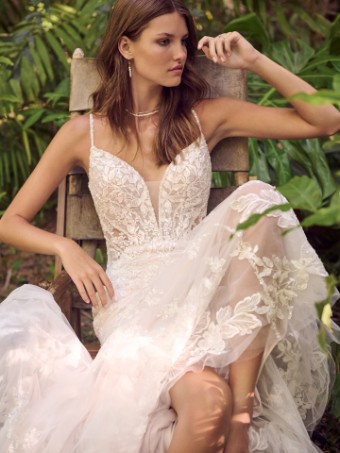Maggie Sottero SYDNEY #1 Ivory/Silver thumbnail