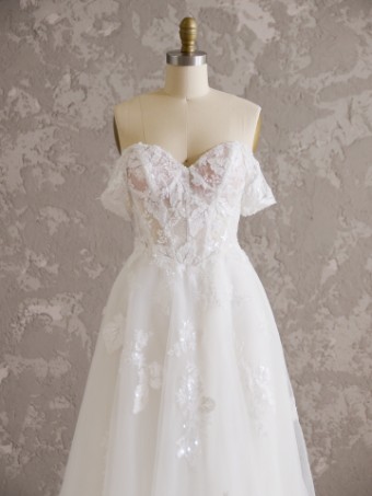 Rebecca Ingram JANICE #4 default Ivory over Blush (gown with Natural Illusion) thumbnail