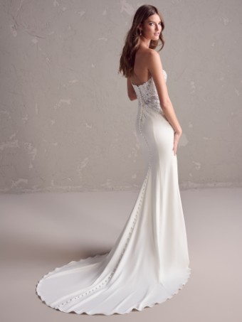 Rebecca Ingram NORMA #3 default Ivory (gown with Natural Illusion) thumbnail