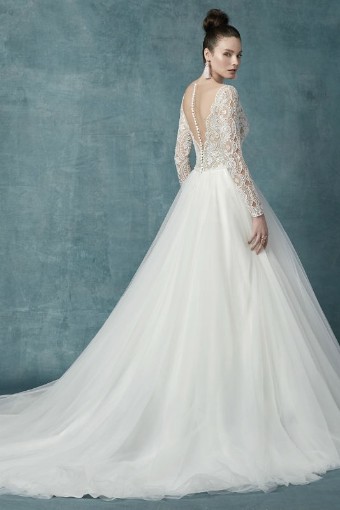 Maggie Sottero Mallory #1 Ivory over Nude (pictured) thumbnail