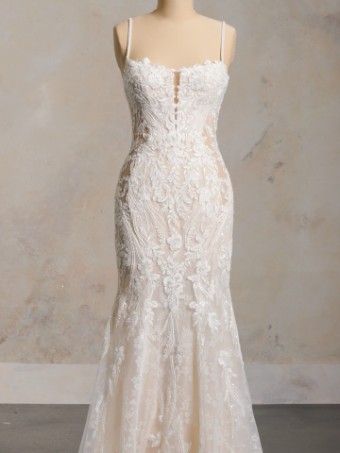 Maggie Sottero ADMINA #3 All Ivory (gown with Ivory Illusion) thumbnail