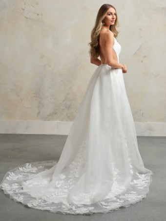 Rebecca Ingram HOPE #3 Ivory (gown with Natural Illusion) thumbnail