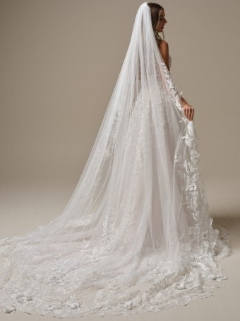 Maggie Sottero MAGNOLIA #4 default Ivory over Blush (gown with Ivory Illusion) thumbnail