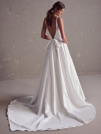 Rebecca Ingram VESTA #3 default Ivory (gown with Natural Illusion) thumbnail