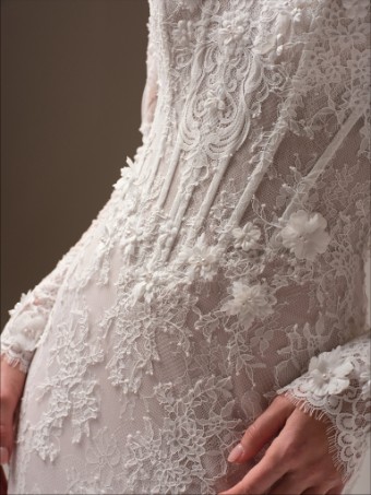 Maggie Sottero TAKERA #3 Ivory Over Blush thumbnail