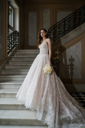 Abella by Allure Bridals Carrington #0 default Champagne/Ivory/Nude thumbnail