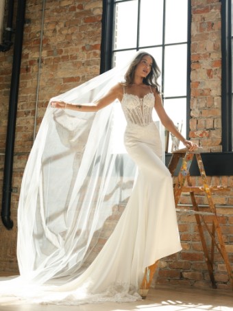 Maggie Sottero INDIA #0 default All Ivory (gown with Ivory Illusion) thumbnail