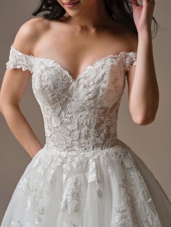 Maggie Sottero VERINA #2 All Ivory (gown with Ivory Illusion) thumbnail