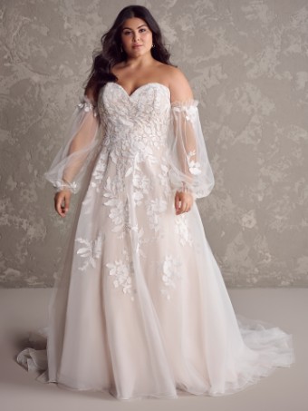 Rebecca Ingram RUBY #2 Ivory Over Blush thumbnail